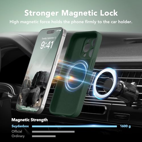 Magnet für iPhone 14 Pro Max Hülle, Kompatibel mit MagSafe, Full Camera Prote - Bild 78 von 127