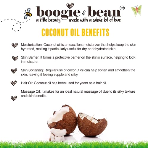 Boogie and Bean Unscented Coconut Oil