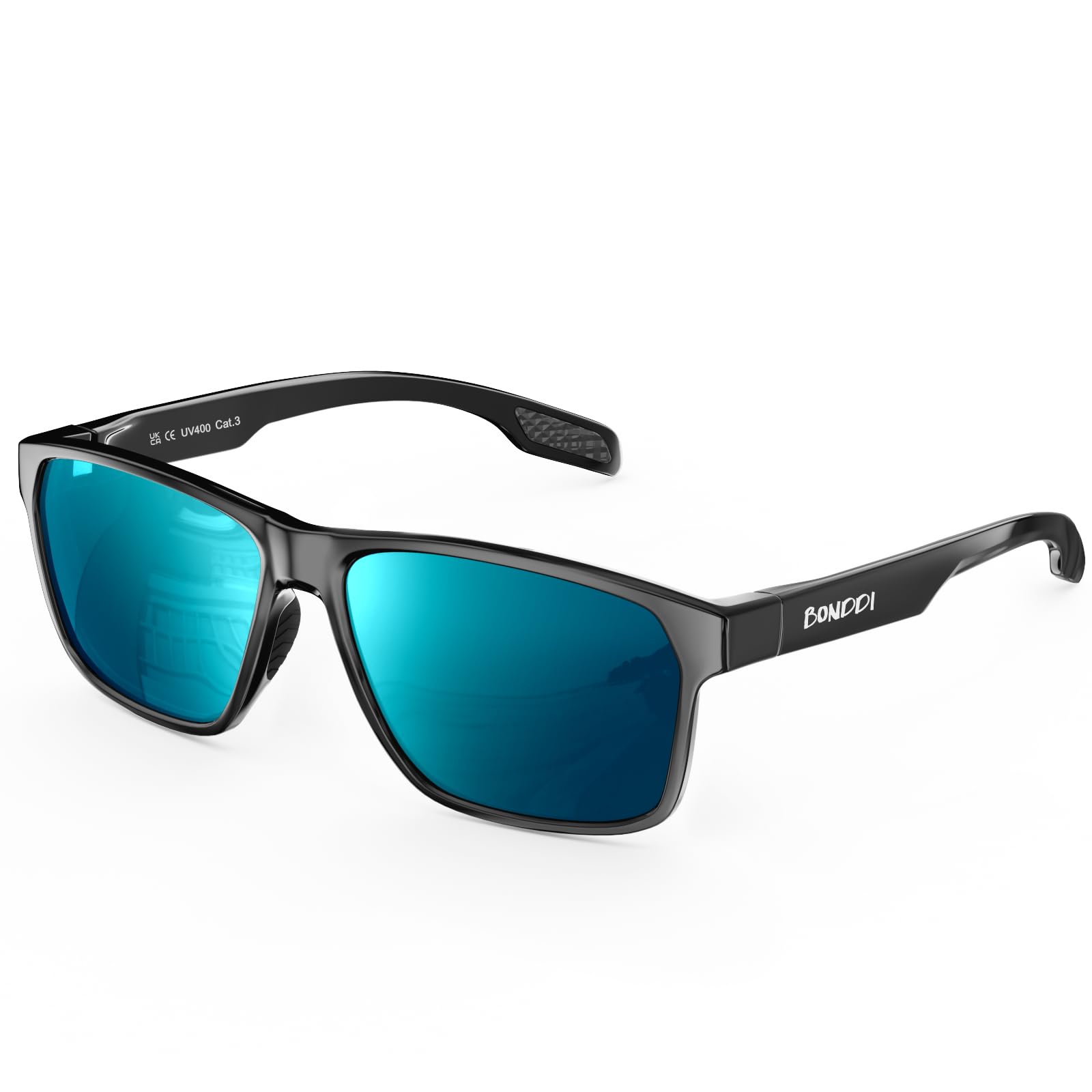 BONDDI Gafas de Sol para Hombre, Gafas de Sol Polarizadas para Mujer con UV 400, Montura TR90 para Correr, Conducir y otras Actividades Deportivas al Aire Libre