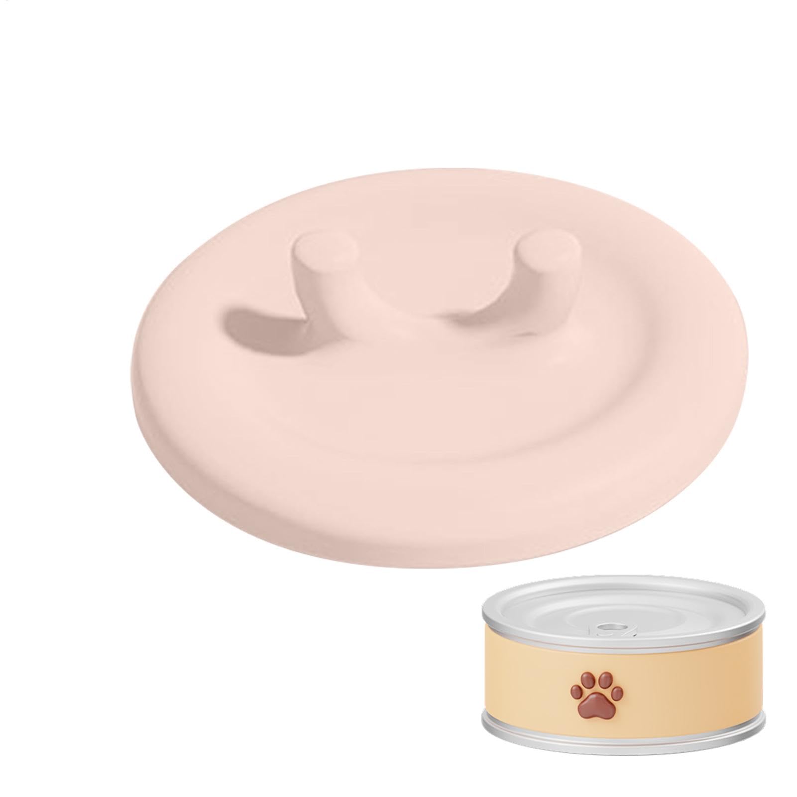 Cute Cat Food Covers, Pet Food Toppers, Canned Food Supplies, Dog Food Can Lid, Pet Food Feeding Tools, Wet Food Can Lid, helping keep wet food freshness for your cat or dog