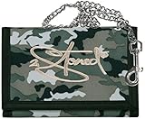 2stoned Ketten-Geldbörse Wallet mit Stick Classic Logo in Ice Camo für Herren und Jungen