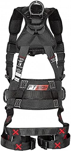 FallTech FT Iron Worker Body Harness - Back View