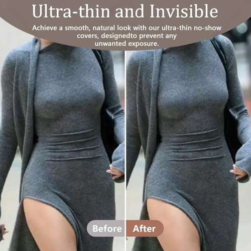 Sticky Nipple Covers for Women Silicone Breast Petals No Show Adhesive Reusable Push Up Pasties Nipple Cover with Lift4