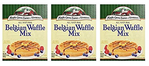 Maple Grove Farms All Natural Belgian Waffle Mix, 24 ounce (Pack of 3)