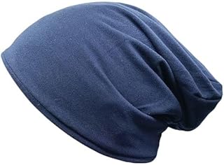 طاقية سهلة الارتداء من سلوشي فاشون تمنح الراحة والدفء في أي فصل، ارفع مستوى أناقتك بهذه الطاقية, كحلي، للرجال , مقاس واحد