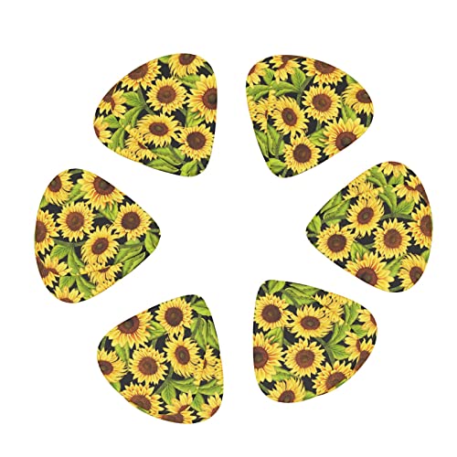 Médiators Guitare Lot de 12 Médiators Tournesol Pour Guitare Électrique Guitare Acoustique Diverses Guitares - Les Beatles, Paul McCartney, John Lennon, RIngo Starr, George Harrison Médiators Guitare Lot de 12 Médiators Tournesol Pour Guitare Électrique Guitare Acoustique Diverses Guitares