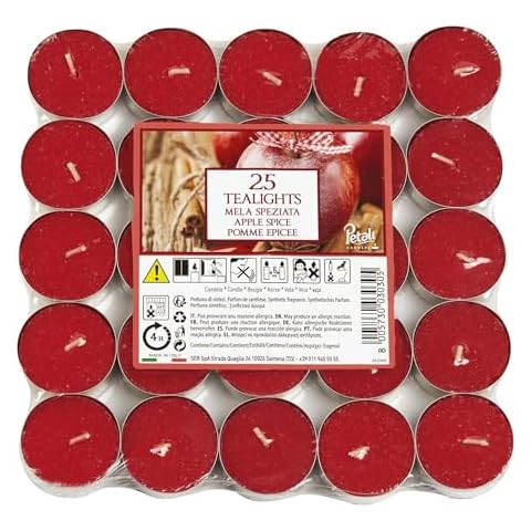 Price's Petali Apple Spice Scented Tealights Cover
