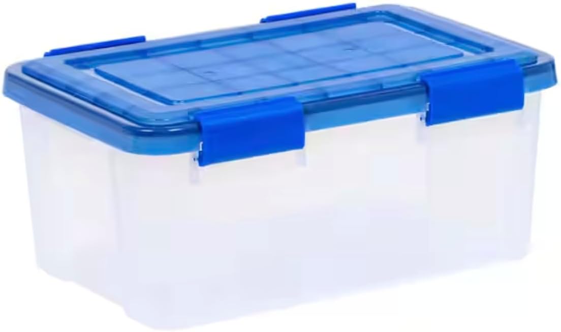 19 Quart Clear Plastic Storage Tote CN39234