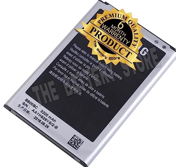 Image of THE BATTERY STORE Original B800BE Battery for Samsung Galaxy Note 3 N9000 N900 N900A N900T Battery with 6 Month Warranty**** (PPP108)