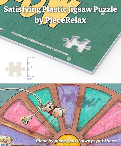 PieceRelax PieceClicks Puzzle de Plástico para Adultos 1008 Piezas U1062 | Gary Patterson - It's All About Me-ow - 25.2 X 18.9 Pulgadas miniatura 2