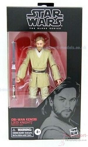STAR WARS The Black Series OBI-Wan Kenobi (Jedi Knight) Figura coleccionable de ataque de los clones a escala de 6 pulgadas, a partir de 4 años