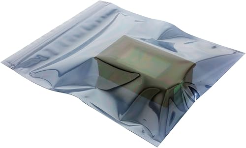 Miniatura 4 de Bolsas antiestáticas ESD blindaje bolsas resellables, [para dispositivo electrónico GPU disco duro SSD HDD Motherboard] - 4x8 pulgadas/25 piezas