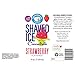 Hypothermias Shaved Ice and Snow Cone Syrup Unsweetened Flavor Concentrate - 4 Fl Oz - Makes 1 Gallon of Ready to Use Syrup - Strawberry - Must Add Filtered Water and Sweetener