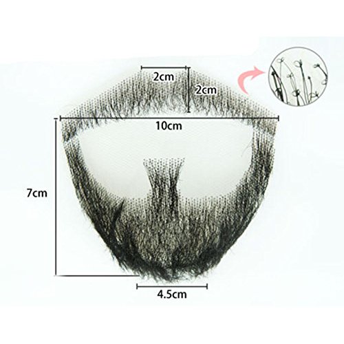 Barbe & Moustache Noire pas cher - articles de fetes