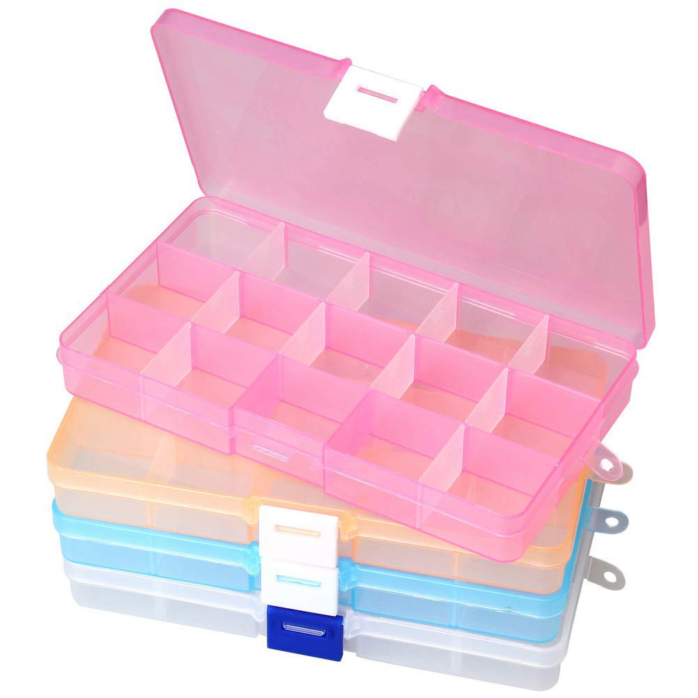 jewelry organizer box plastic