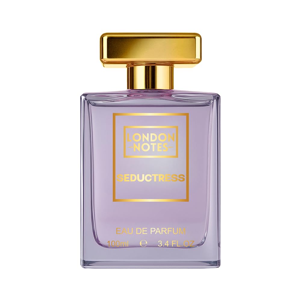 LONDON NOTES Seductress Perfume for Men & Women | Unisex Long Lasting Fragrance | Fruity & Floral Scent with Vanilla & Coffee Notes | 100ml