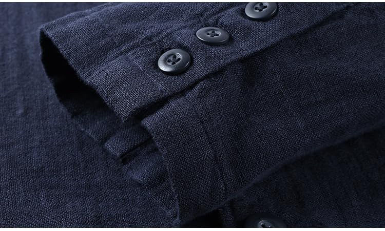 Genérico Chaqueta Americana Hombre, Chaqueta De Lino para Hombre, Blazer, Corte Ajustado, Cuello Vuelto, Chaquetas De Traje De Dos Botones, Abrigos Deportivos Ligeros, Trajes Elegantes De Verano Pa