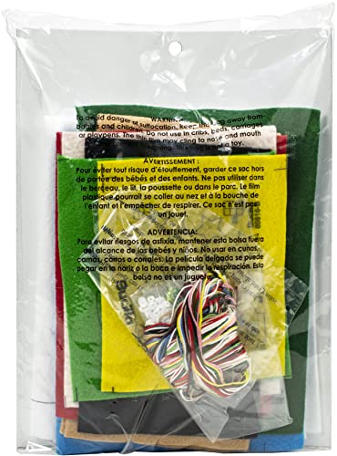 Bucilla-Reindeer-Santa-Stocking-Kit-Adult-Cotton-Holidays Bucilla Reindeer Santa Stocking Kit Adult Cotton Holidays
