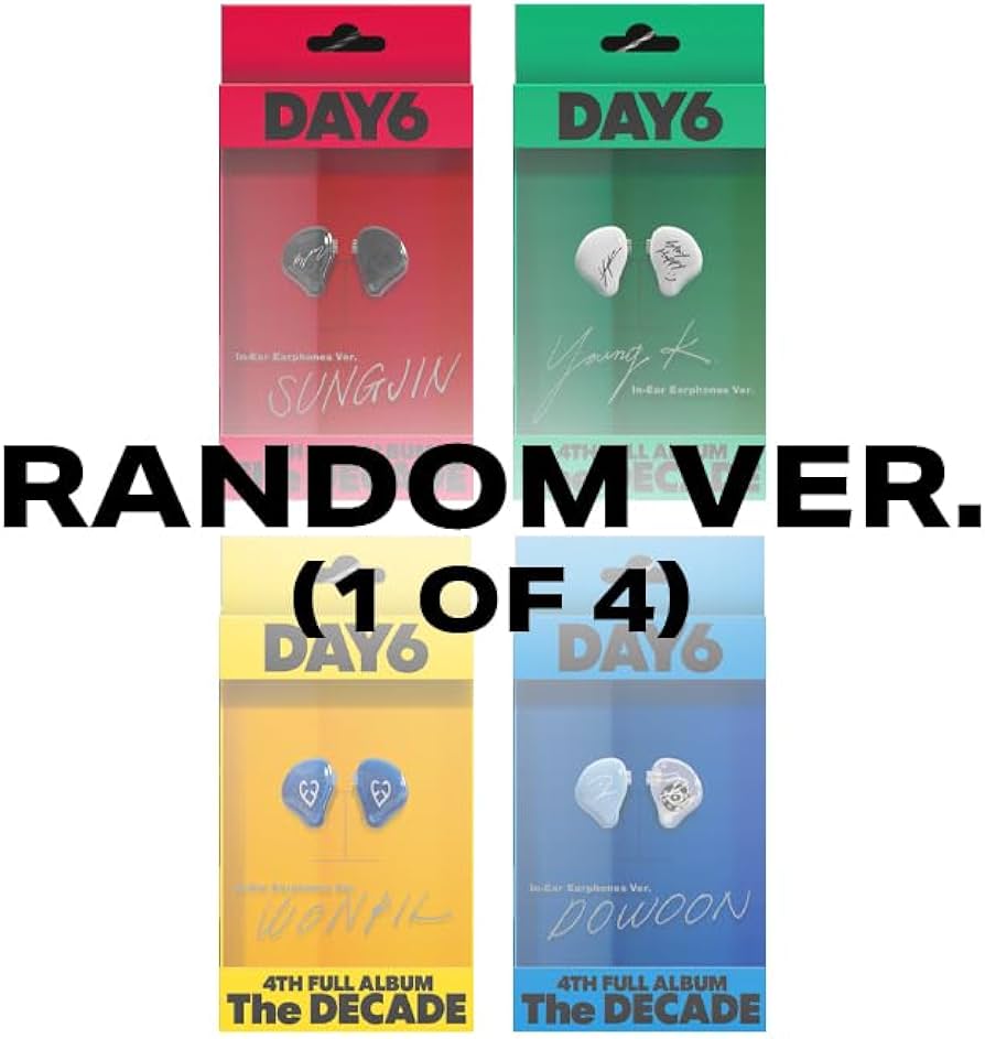 Amazon.co.jp: DAY6 - [The DECADE] 4th full album 韓国盤 (IN-EAR