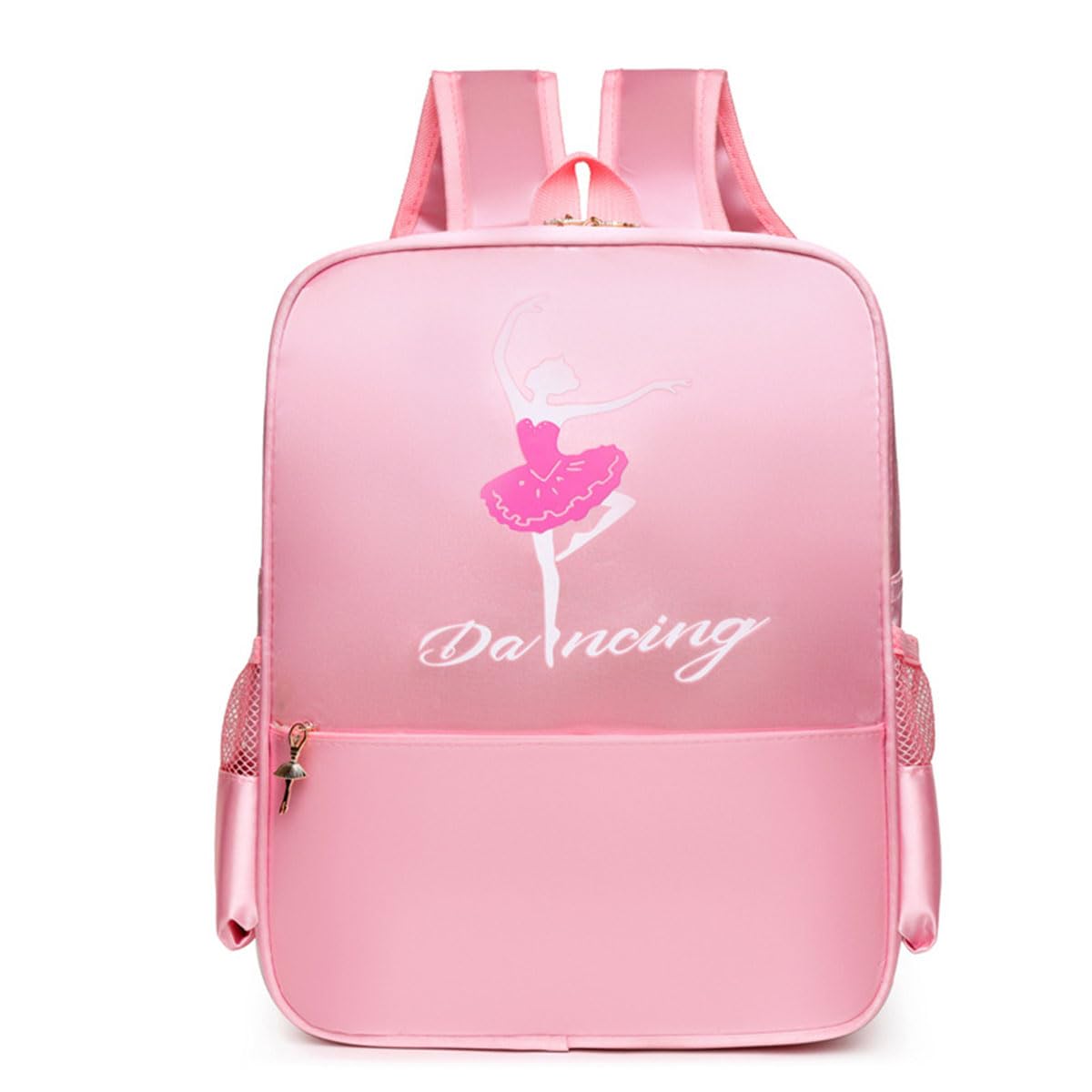 RTMYOR Girls Cute Ballet Dance Bag, Backpack,Sports SchoolBag,Ballerina Duffle Bag,for Dancer Girls (Pink Dancer)
