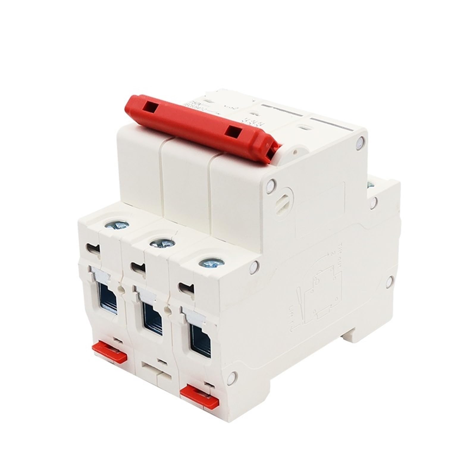 1 szt. Wyłącznik obwodu DC Montaż na szynie Din MCB 1P 2P 3P 4P Ochrona przed przeciążeniem przełącznik powietrza 6-63A (DC500V 2P, 40A)