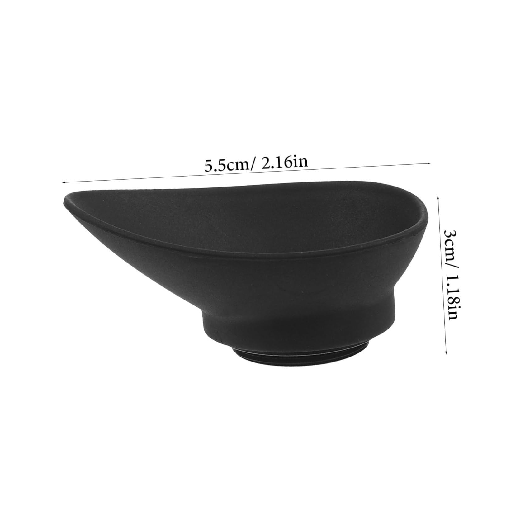 KICHOUSE Camera Eye Shades Viewfinder Supplies Comfortable Rubber Eye Cup for