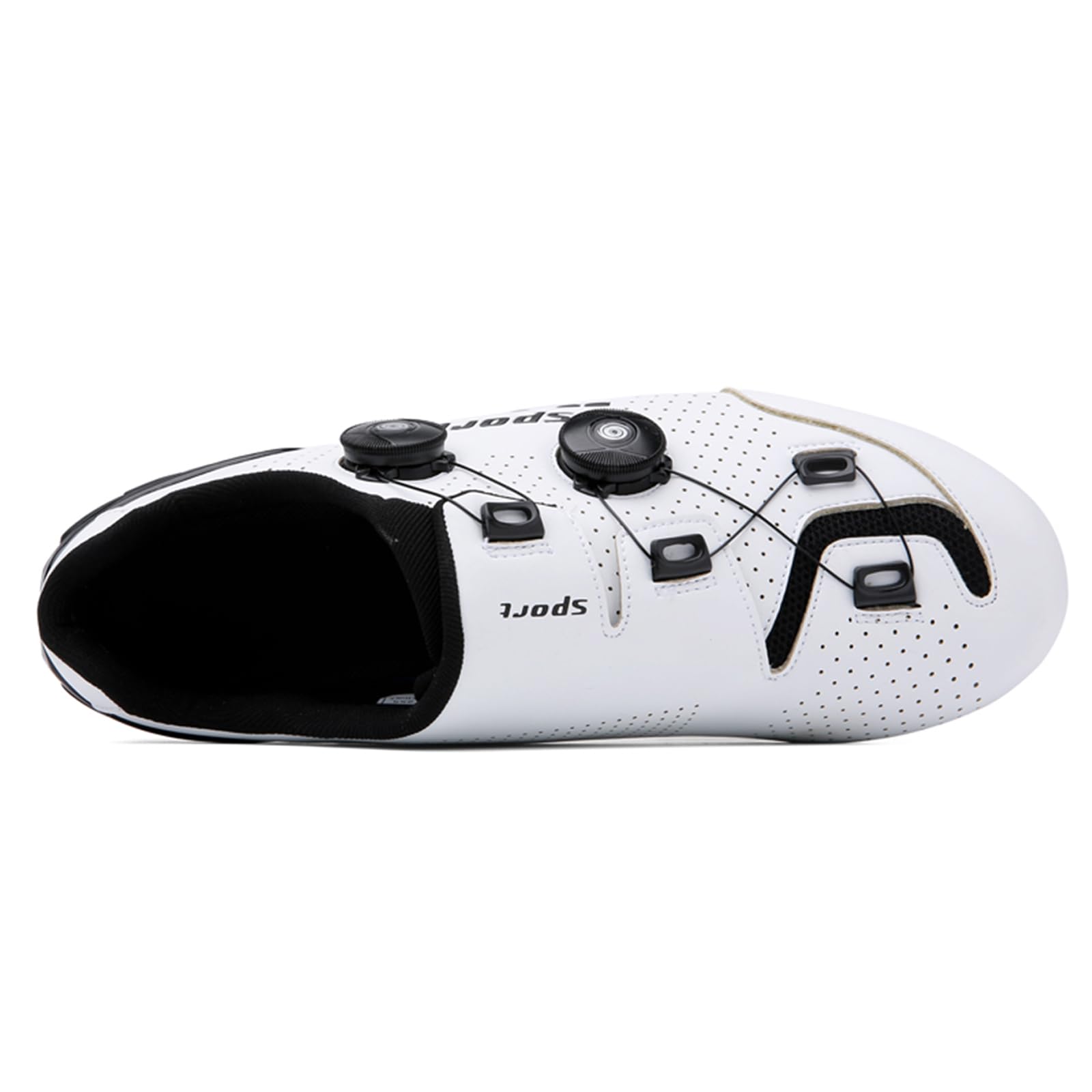 SDEQA Fahrradschuhe MTB Für Herren Damen, Fahrradschuhe Mountainbike Schuhe Kompatibel Mit SPD 2 Schrauben Mit Cleats, Unisex Radsportschuhe