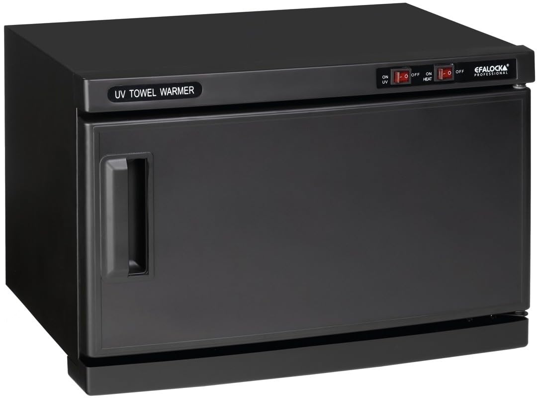 Efalock Scaldasalviette professionale, capacità 16 litri, nero, 7 kg