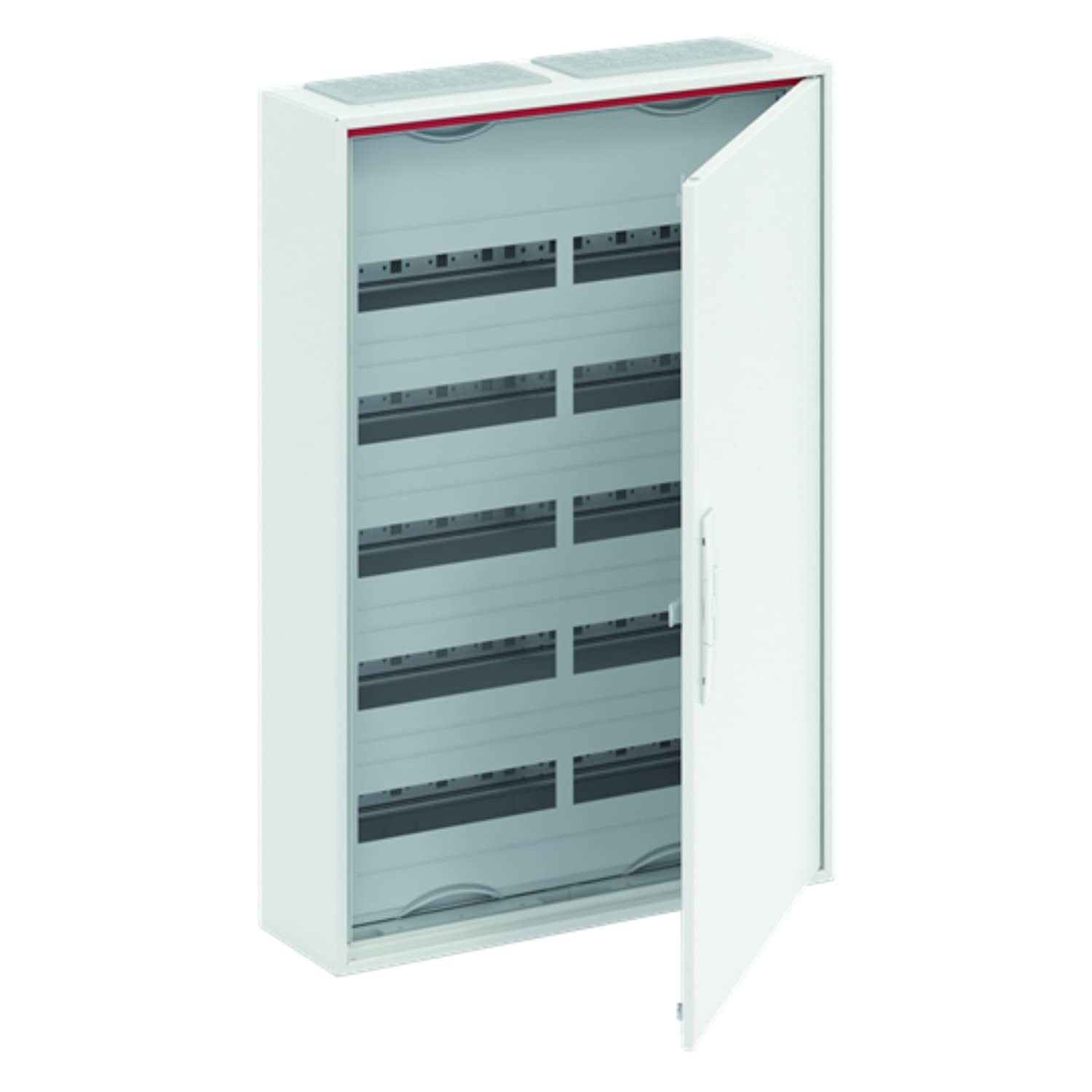 Armoire de distribution secondaire en acier blanc pour rénovation maison