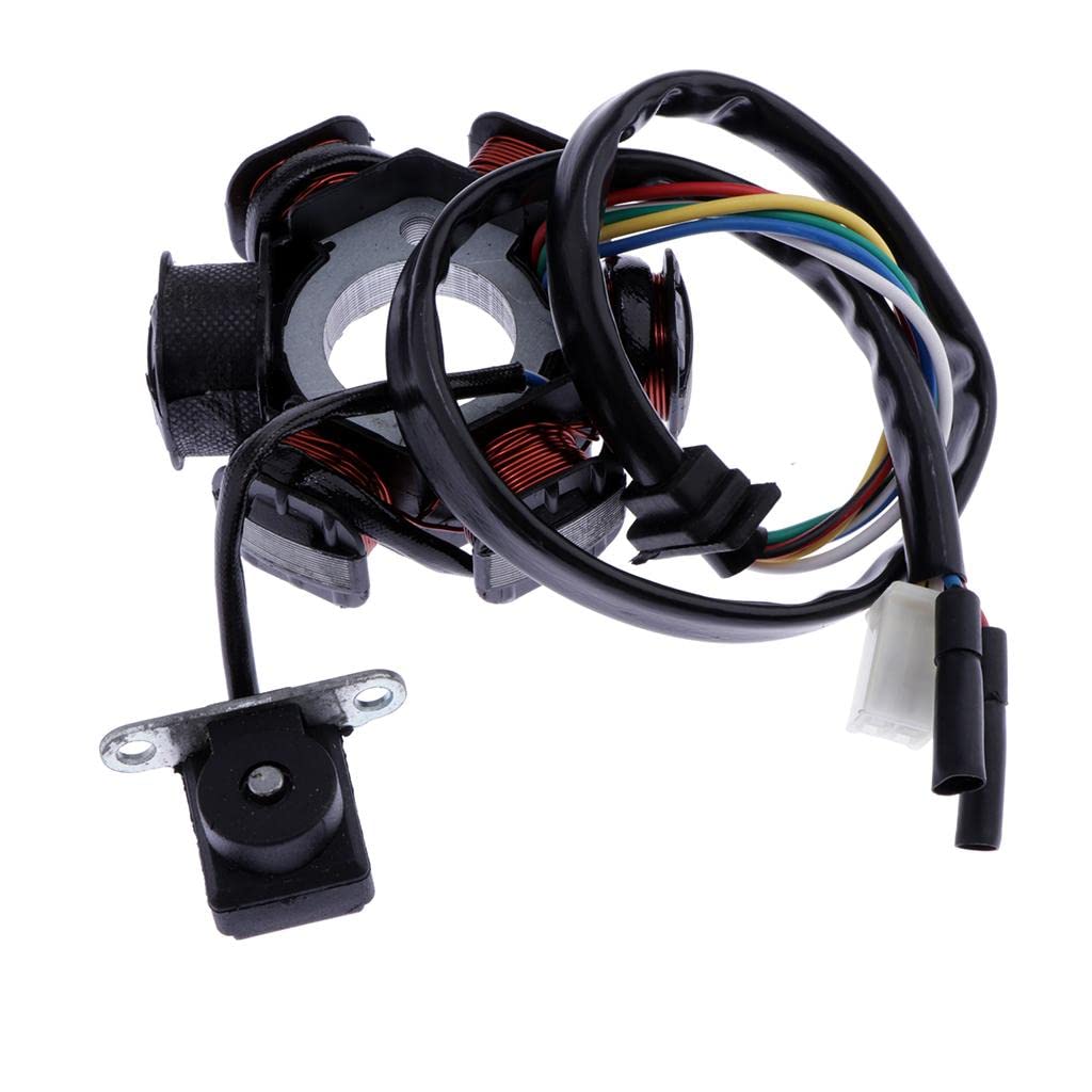 6 Coil Pole Magneto Flywheel Stator for GY6-125CC Quad Dirt Bike ATV Buggy-image-48