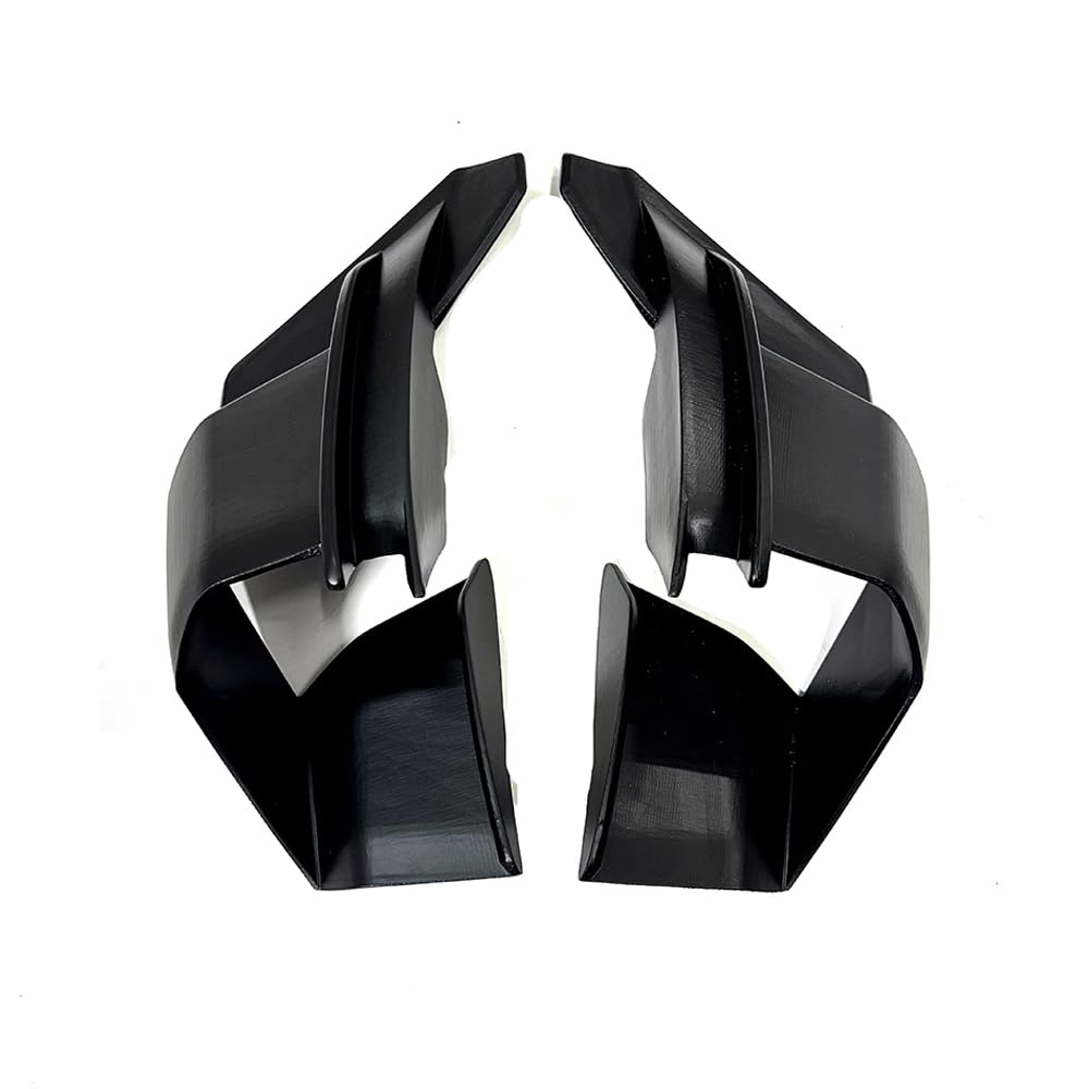 for RS660 rs660 2024 2023 2022 2021 Accessories Spoiler Side Wing Overall Flow Cover Front Lip GP Spoiler Sticker (Matt Black)