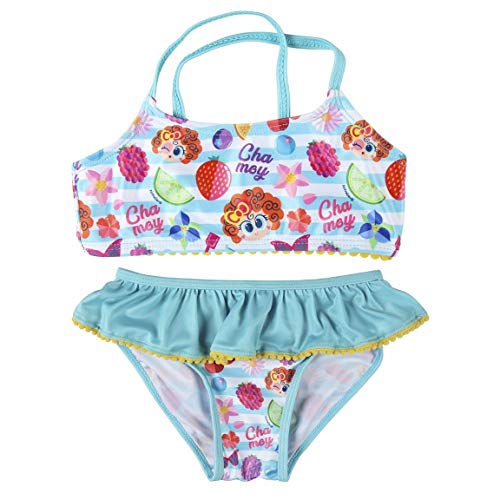 Cerdá Mädchen Bikini Niña Distroller De 2 Piezas Con Volante - 4 Años Schwimm-Slips, Multicolor, Pequeño