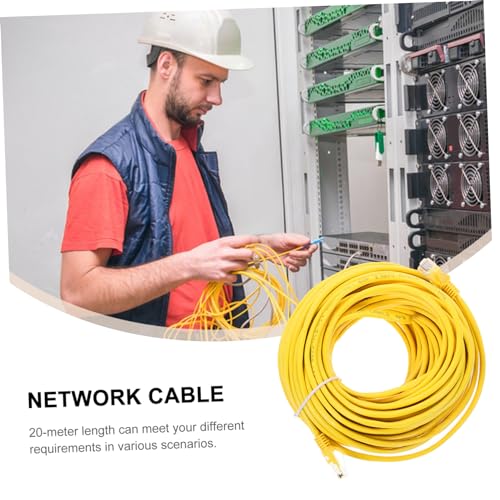 Cable Ethernet 20m Cat 5e Patch Cord para routers y PC miniatura 5