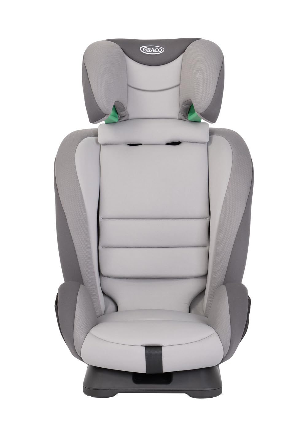 Graco Flexigrow R129, Siège Auto À Harnais 2-en-1 de 76 À 145 cm(De 15 Mois jusqu'À Environ 12 Ans),Face À La Route, De 76 À 105 cm,Utilisez Comme Rehausseur avec Harnais,de 100 À 145 cm, Quartz