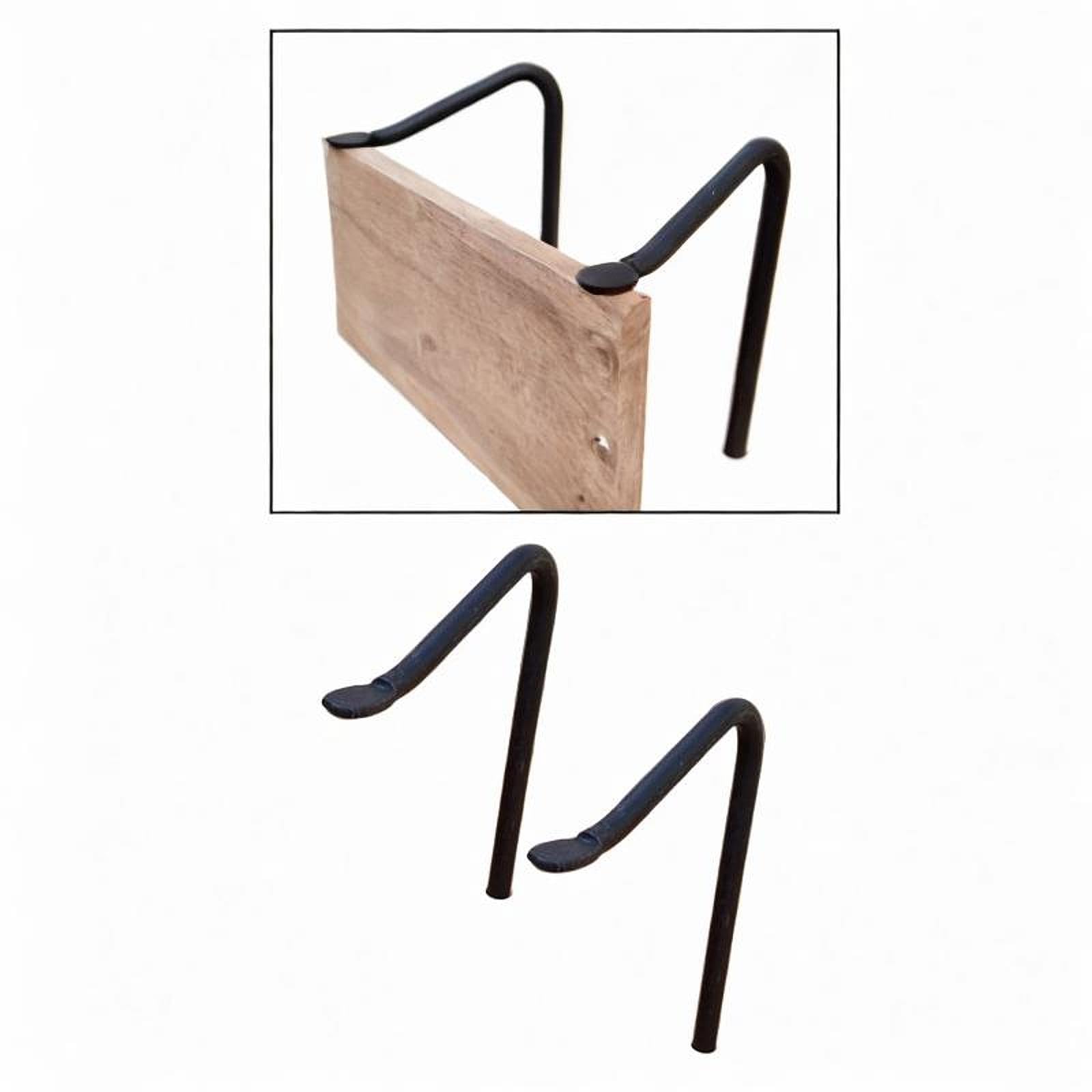 Generic Workbench Holdfast Clamp Woodworking Tool Easy to Install Desktop Fixing Workholding Tool Bench Dog Clamp for Boxes Workshop, a pair