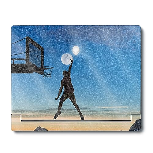 MightySkins Glossy Glitter Skin Compatible with Alienware X16 R1 (2023) Full Wrap Kit - Moon Dunk | Protective, Durable High-Gloss Glitter Finish | Easy to Apply & Change Styles | Made in The USA