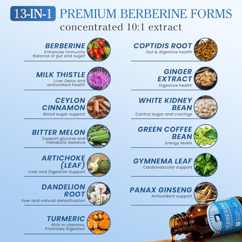 B BEWORTHS Berberine Supplement Drops - 10.53 w/ Code + 40% Off Code 373OFHID - image 5