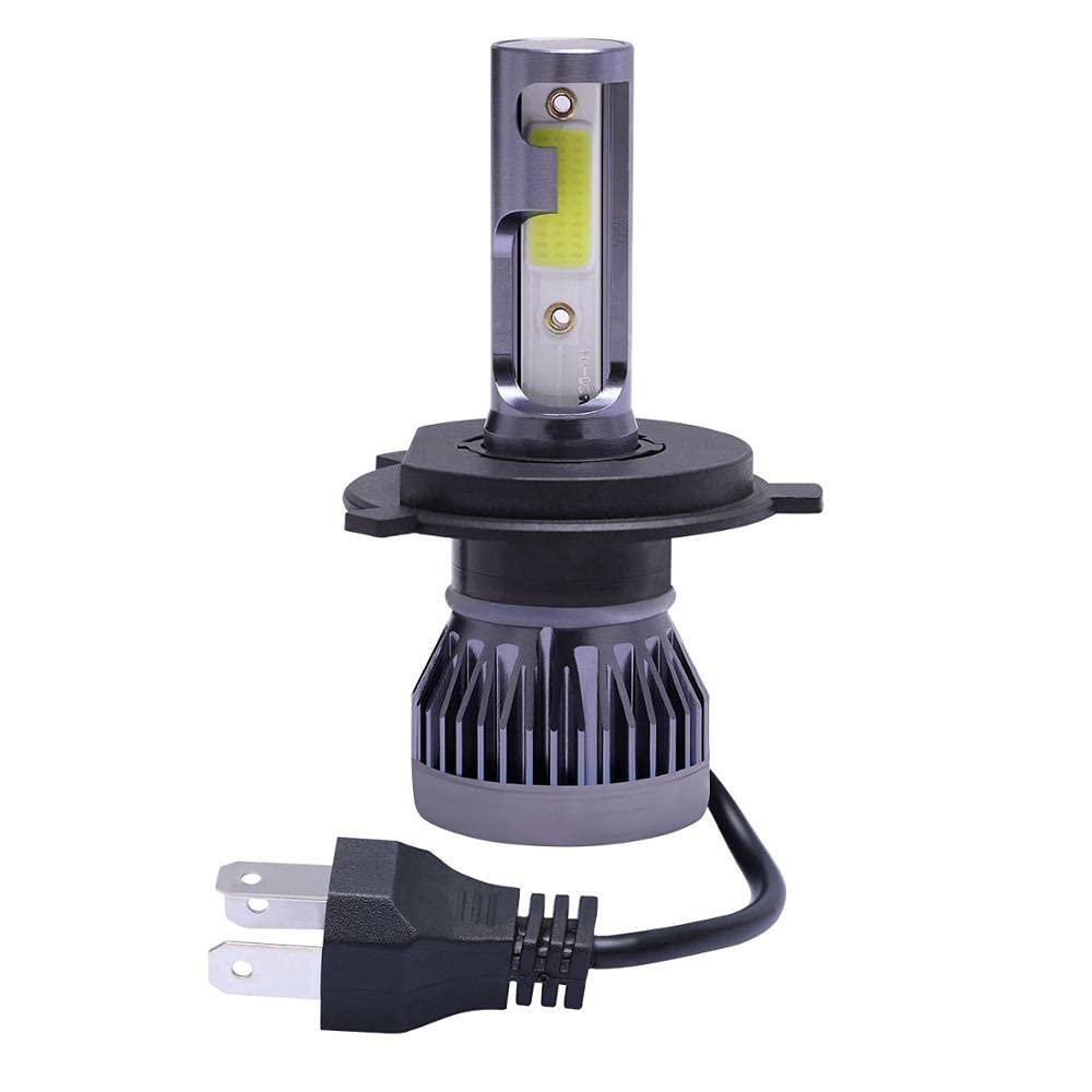 fari a LED 2pcs Car Faro Faro Mini Lampada H7 LED Lampadine H4 LED H1 H7 H8 H11 Kit di fari 9005 Hb3 9006 HB4 per Lampada a LED Auto 12V 80W 12000LM Lampadina a LED (Color : 4sides 6500K, Size : 120