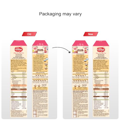 Image of CERELAC Baby Food Multigrain & Fruits No Refined Sugar 12 Months+ 300g