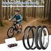 Fahrradreifen 16 Zoll 16x1.75 Reifen 16x1,75/47-305 Kinderfahrrad Reifen Set, 2 Stück 16x1,75" Fahrradmantel & Schläuche 16" mit Reparaturset Stoßdämpfende Allwetter-Reifens, Passend
