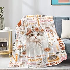 Custom Name Cat Flower