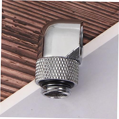 Codo giratorio para refrigeración líquida de pc con conector de latón hembra macho de 3 series 3