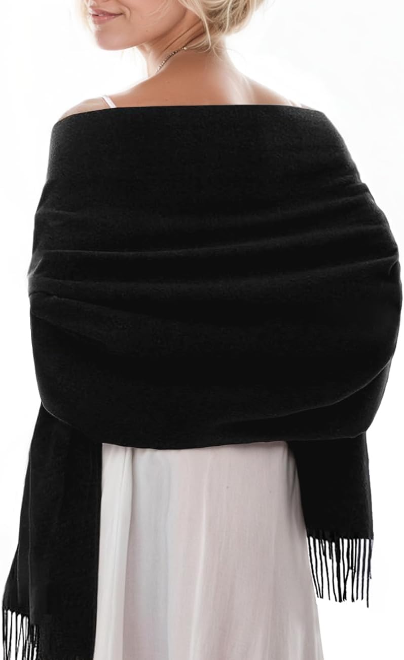 Pashmina Shawl Women Winter Scarf Warm Wedding Wraps Ladies Scarves for Evening Dresses