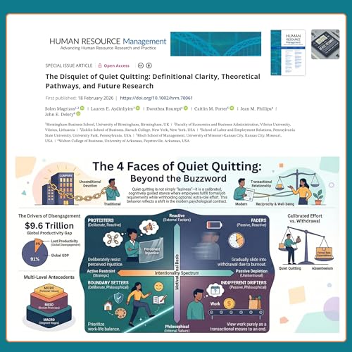 The Disquiet of Quiet Quitting (Magrizos et al 2026) | FT50 HRM