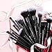 DUcare Professional Makeup Brushes Set 27Pcs Makeup Brush Set Premium Synthetic Kabuki Foundation Blending Face Powder Blush Concealers Eye Shadows Brushes
