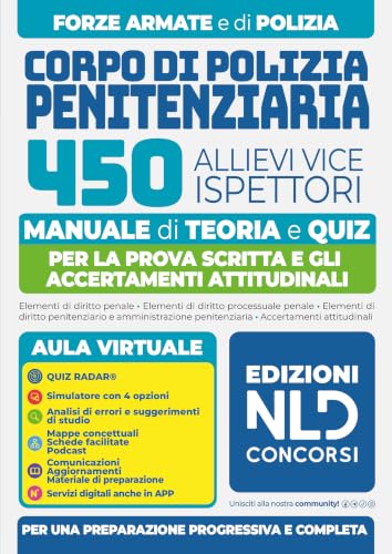 Concorso 450 viceispettori Polizia Penitenziaria. Manuale di teoria. Nuova ediz. Con espansione online