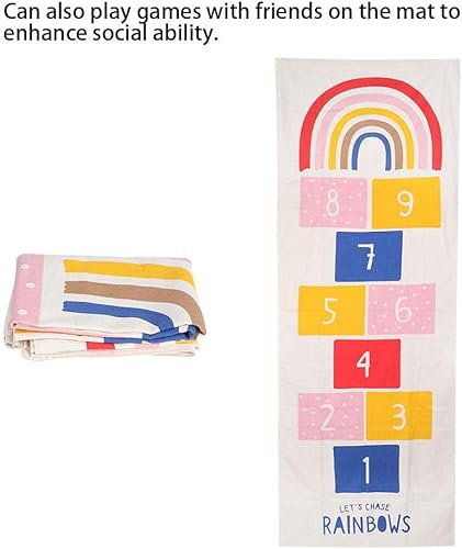 Miniatura 5 de Alfombra de área para niños, alfombra suave para niños, juego de gateo, decoración del hogar, ideal para bebés de 2 y 9 años