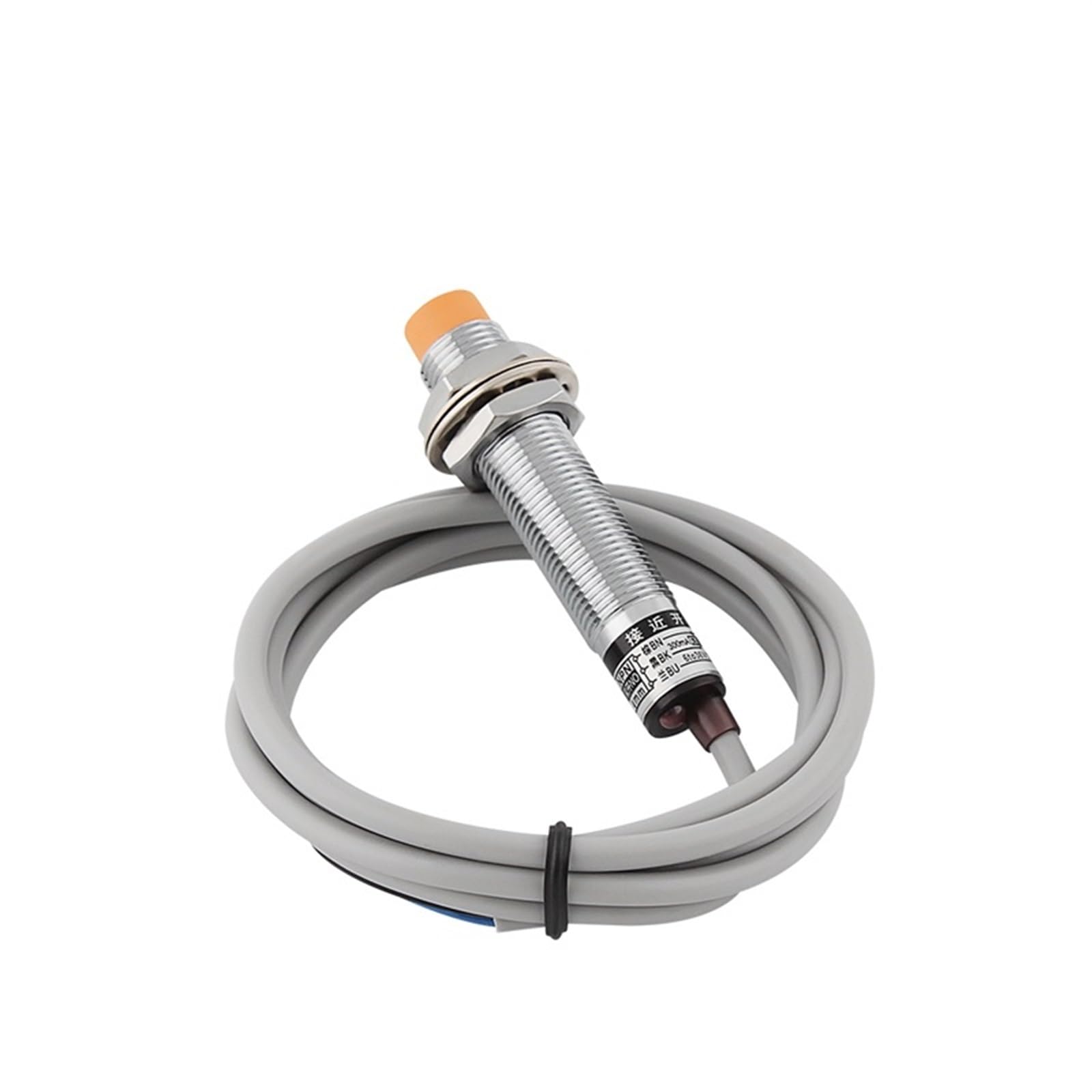 Sensore Prossimit&agrave; Induttivo M12 LJ12A3-2-Z/AX | NPN NC 2mm 10-30VDC Per Rilevamento Metalli