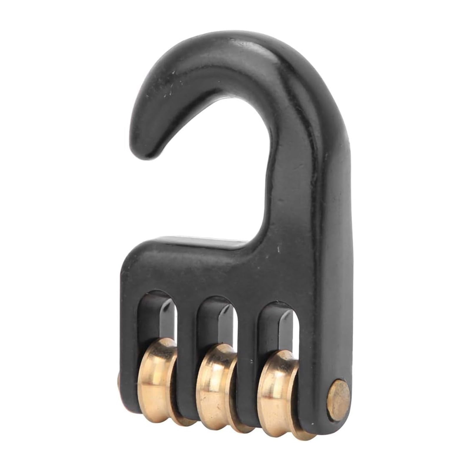 QIYUDUOLA Windsurf Rigging Pulley Hook Aluminium Alloy 3 Roller Wheel Rigging Pulley Hook Windsurfing Accessories Hardware