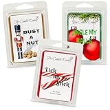 The Candle Daddy All I Want for Christmas - Lick My Stick - Jingle My Balls - Bust A Nut - 3 Pack...